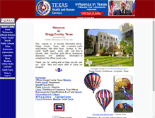 Tablet Screenshot of greggcountytexas.us